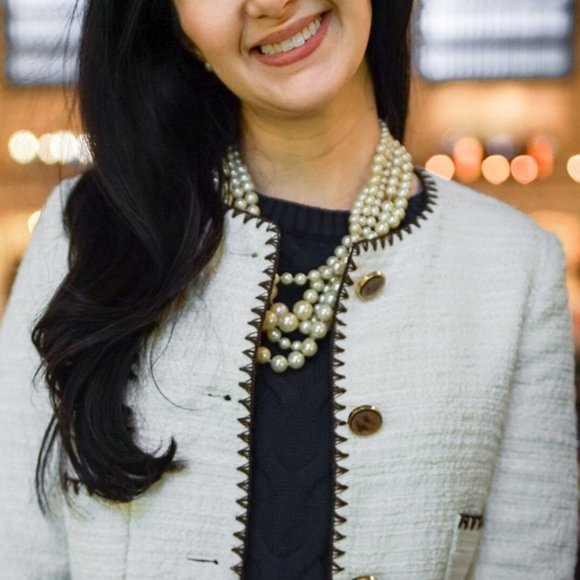 💞J crew Pearl Necklace Multi Strand💞 - Picture 4 of 5